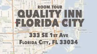 K Around The World - ROOM TOUR : Quality Inn Florida City ..Review hotel