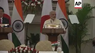 Modi and Abe on nuclear energy, train deal