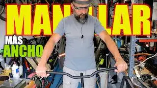 Modificando un manillar para una Btwin Hoprider 300