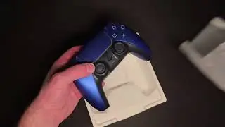 Розпакування бездротового контролера DualSense (PS5) Кобальтовий синій (Cobalt Blue)