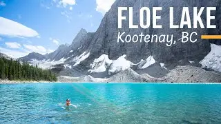 Hiking to Floe Lake - Kootenay National Park, BC