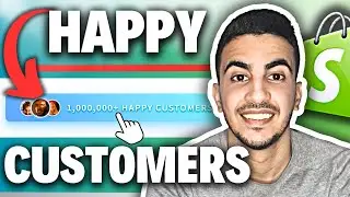 How To Add Happy Customers Widget On Product Page In Shopify