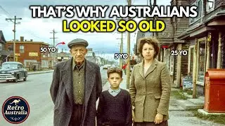 Why Did Australians Look Older Before?