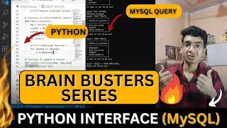 Python Interface with MySQL 🔥: Class 12 Computer Science 2024-25 | Nitin Paliwal #brainbusterseries