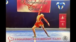 FALCO VY&Scaron;KOV: NAT&Aacute;LIE MUSILOV&Aacute; - s&oacute;lo baton junior profi 2023