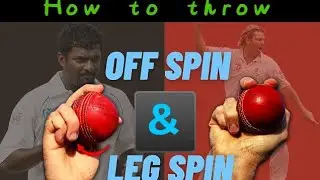 How to Bowl Off Spin and Leg Spin | Easy Step-by-Step Guide
