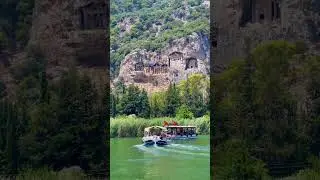 How did they build the Unbelievable Lycian Kaunos Tombs of the Kings in Dalyan Turkey?