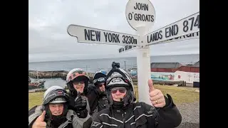 Bmw R1250GS Scotland Day 2, 300 miles of Snow Fog & Rain