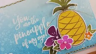 Essentials By Ellen Stay Golden Pineapple Card