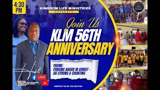 KLM's 56th Anniversary Service || Sunday 29th September, 2024