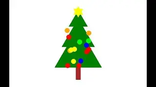 Code this Christmas tree in less than 70 lines! Python Fun With Shapes S2 E7