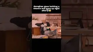 Jeonghan attempted a new hobby and immediately retired🫡💀 #seventeen #jeonghan #kpop #scoups