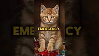 Cat: Emergency Action 猫：緊急行動  #shorts #funny #cat