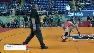Junior WM 112 Round of 32 - Samantha Martinez (CA) vs. Quiovany Santos (IL)