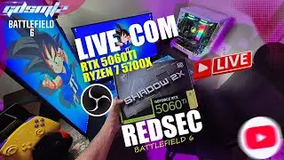 🔥 COMO CONFIGURAR LIVE NO OBS 🎥 | BATTLEFIELD REDSEC + RTX 5060 Ti 🚀