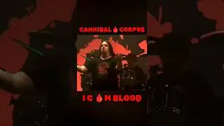 I C🩸M BLOOD #cannibalcorpse #corpsegrinder #brutal #respecttheneck #i #blood #metal