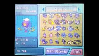 Pokemon Platinum - complete Sinnoh Pokedex