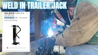 How to install a Haul Master 10,000 pound trailer jack install