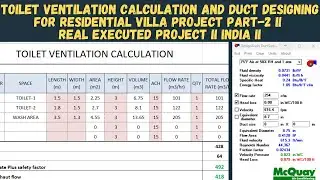 Residential villa project ventilation system designing and drafting II Success Engineering Official