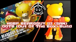 HGBF Beargguy III SAN OOTB Build/Review #Gunpla #Gundam #BuildFighters #Kawaii #Bandai