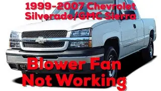 2005 Chevrolet Silverado Blower Fan Not Working No Heater No Ac (engine bay fuse at fault)