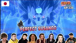 UCHIHA MADARA'S PERFECT SUSANOO🔥 REACTION MASHUP🇯🇵 | Naruto Shippuden EP - 339