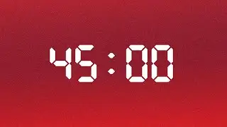 45 Minute Passion Flow | Aura Timer | Red Edition | NX