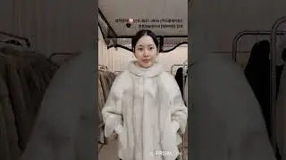 에르베 윤 Erbe 밍크코트 77 & 밍크베스트 조끼🤍🎄❄☃