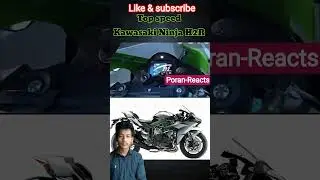 Kawasaki Ninja H2R top-speed Test 💥🔥 #automobile #kawasakininja #h2r #topspeed #bikelover #bikers