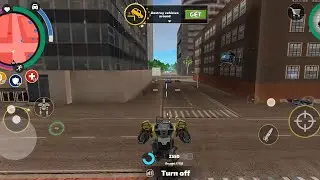 Epic Robot Action in Two Rope Hero Games 🤖🔥 | Police vs Robot Gameplay #ropeherovicetowngame 
