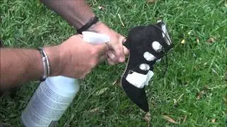 How to Protect Suede shoes with Ray and Rain spray