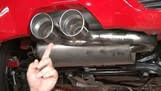 Focus ST Borla Touring Cat-Back Exhaust 2013-2018 Installation