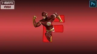 Create Letter Portrait Effect in Photoshop | One Minute Video - TECHPIXELZ