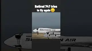 Retired 747 tries to fly again😭💔 #sad #aviation #ascentandcollapse