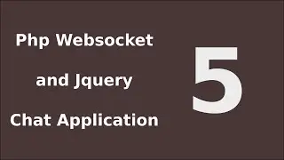 Php Chat Application System Tutorial Websocket and Jquery - 5 Implement Chat Form