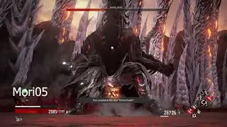 Code Vein - Halberd Build Solo Hellfire Knight
