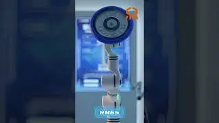 The RM65 series ultra-lightweight humanoid robotic arm #robotarm #robot #robotics #robotchallenge