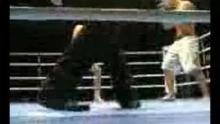 Groin Cup Falls Out During Fight