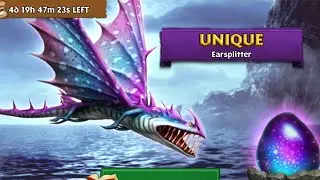EARSPLITTER Titan Mode Max Level 150 - New Unique Thunderdrum - Dragons: Rise of Berk