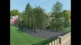Rural Landscape garden design 🏡🍀