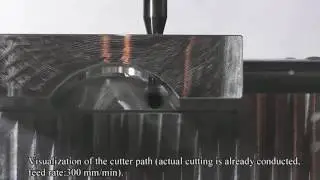 Tool path generation for chamfering drills holes of a pipe with constant width