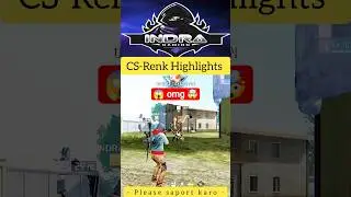 CS-Renk Highlights 😱😈 #shorts #freefire #ff #viral #indraff007