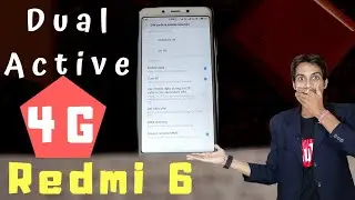 Do Redmi 6 supports Dual 4G VoLTE SIM at one time?