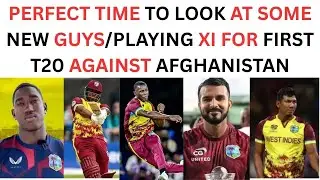 Afghanistan vs West Indies t20 series/Playing XI and batting order for game 1/January 19th. 