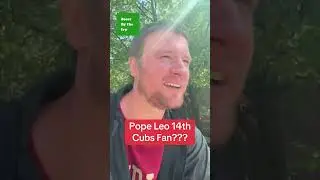 Pope Leo 14 Cubs Fan??? #popexiv #cubs #chicago #chicagocubs #pope #vatican