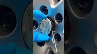 Removing & Replacing VW 65mm Center Cap Covers on Passat B6 #cars #diy #fix #cleaning #car 3B7601171