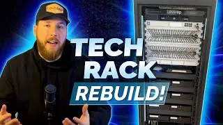 Rebuilding an Entire Home Network Rack | Clean Tech + WiFi Upgrade