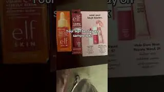 Your sign to stay on sampletok #samples #elf #yt #shorts #blowup