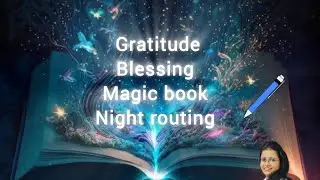 21days night routine gratitude magic rock affirmation deep sleep 💤
