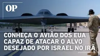 Conheça o avião furtivo dos EUA capaz de atacar o alvo desejado por Israel no Irã